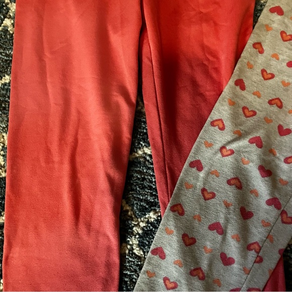 Girls bundle 2pr leggings EUC - Picture 5 of 10
